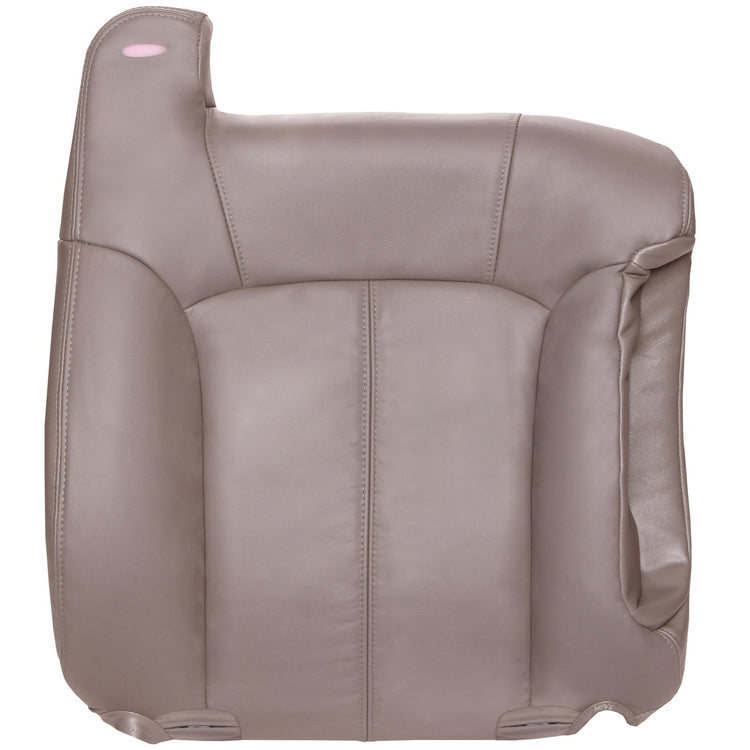 2000 - 2002 GMC Sierra 2500 Regular Cab - Passenger Top Cover with Child Restraints - Medium Neutral - Leather/Vinyl - P1CH