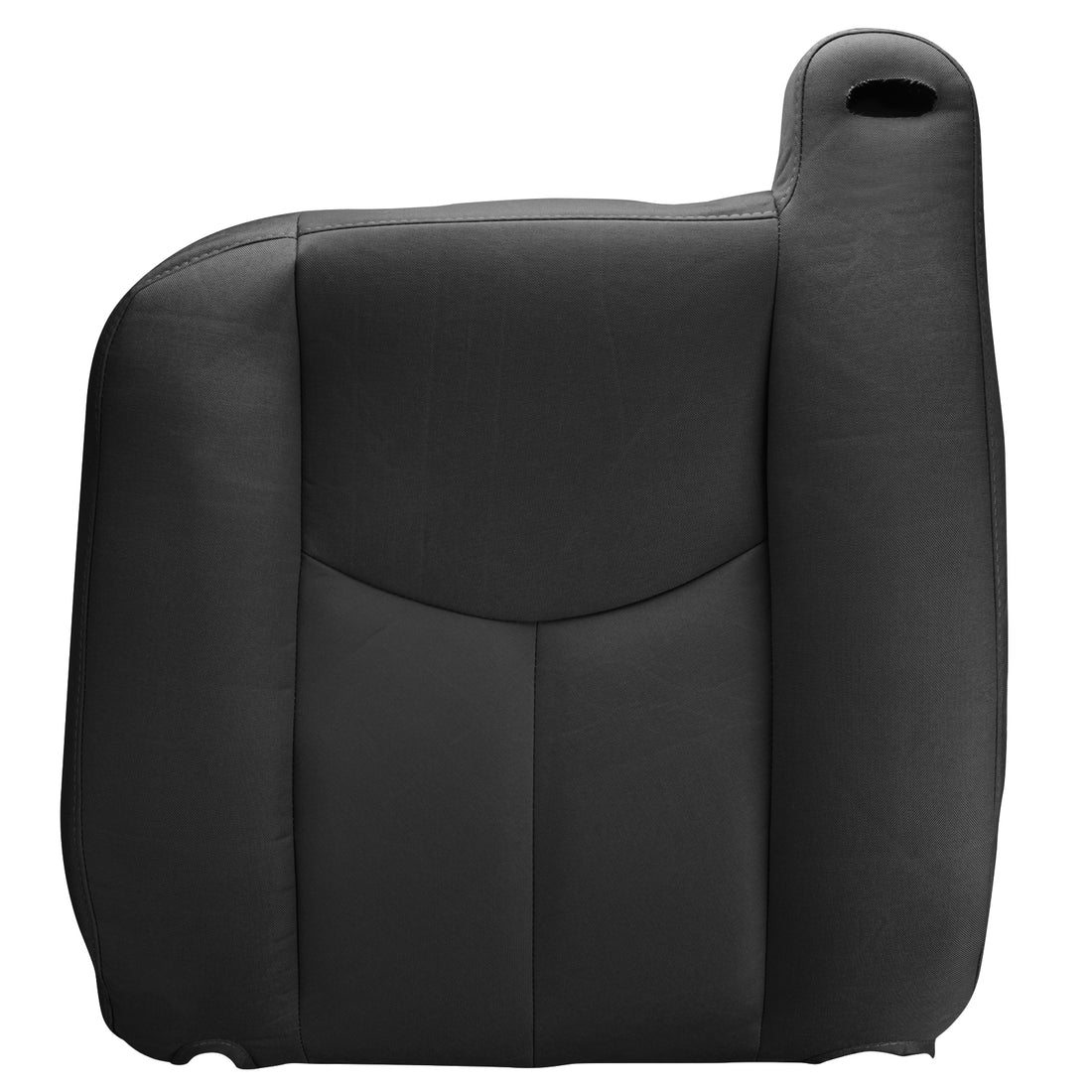 Front view of driver in Dillo Black for Chevrolet Silverado