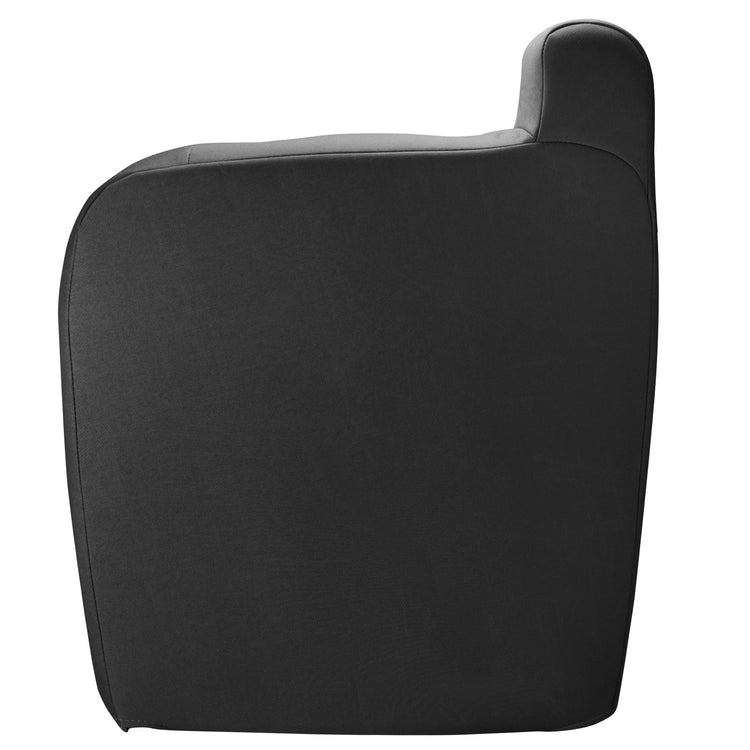 Back view of driver in Dillo Black for GMC Sierra