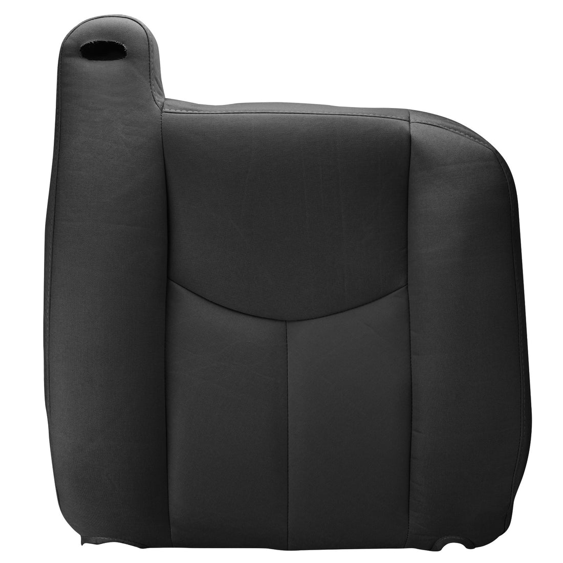 Front view of driver in Dillo Black for Chevrolet Silverado