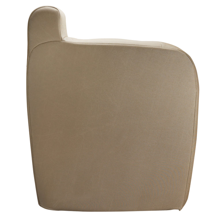 Back view of driver in Dillo Khaki for GMC Sierra