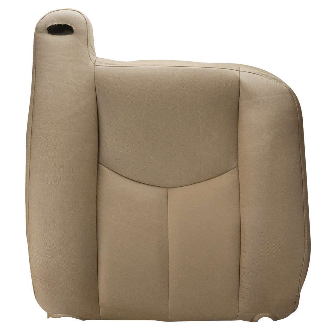 Front view of driver in Dillo Khaki for Chevrolet Silverado