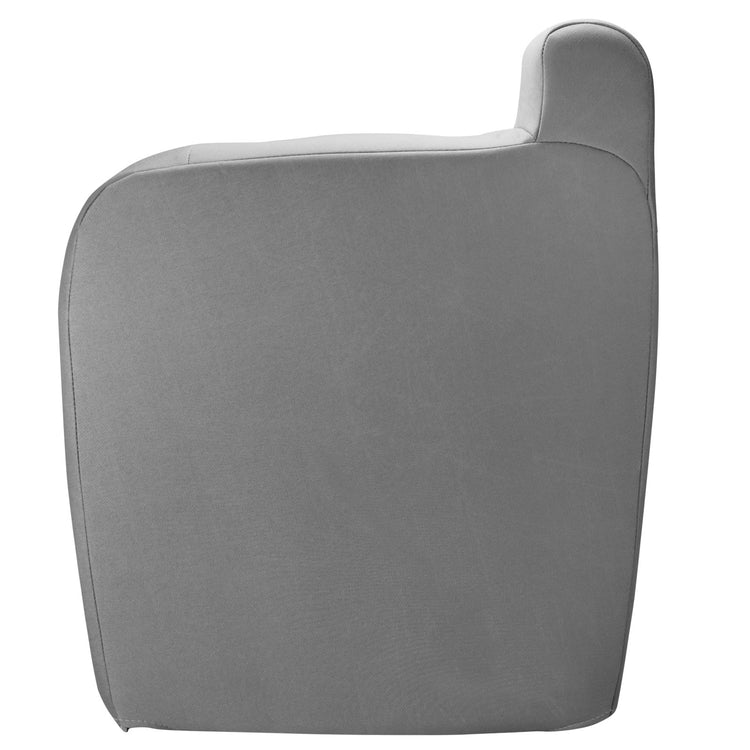 Back view of driver in Dillo Wolf Gray for GMC Sierra