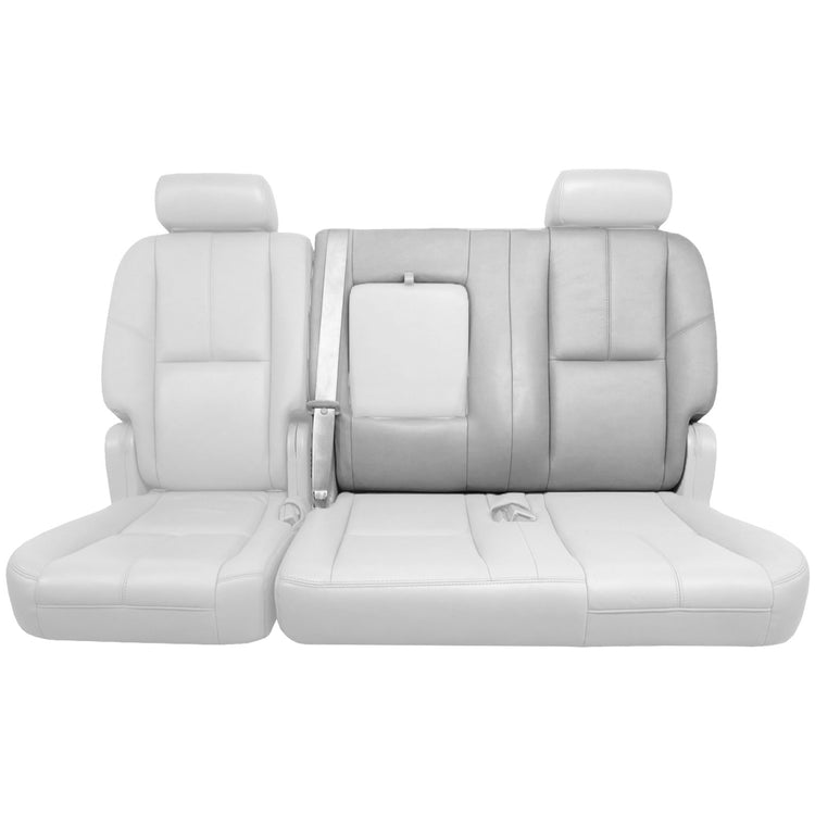2008- 2014 Chevrolet Silverado 2500 LTZ, Second Row Driver Side 60 Portion Top Cover, Light Titanium Leather/Vinyl