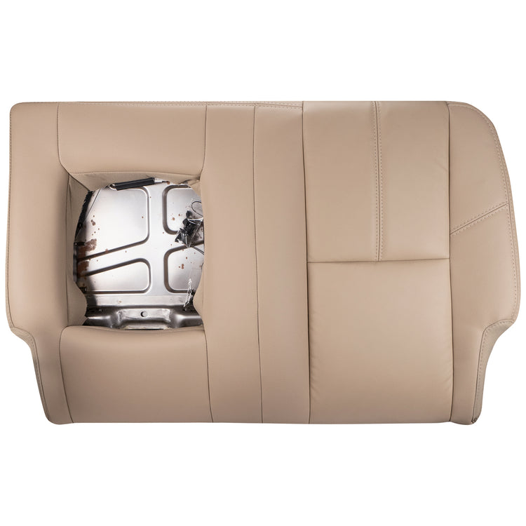 2010- 2014 Chevrolet Tahoe LT, 60/40 Second Row Driver Side 60 Portion Top Cover, Light Cashmere Leather/Vinyl