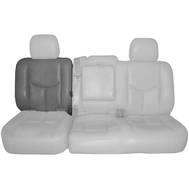 Front view of driver in Medium Dark Pewter w/ Medium Dark Pewter II Insert for GMC Yukon XL