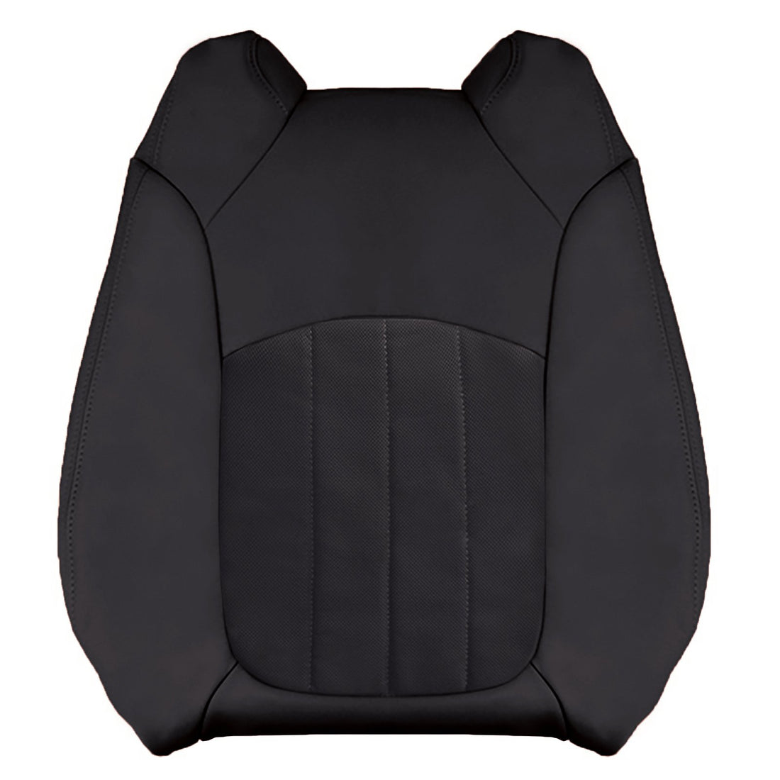 Front view of driver in Ebony for GMC Acadia
