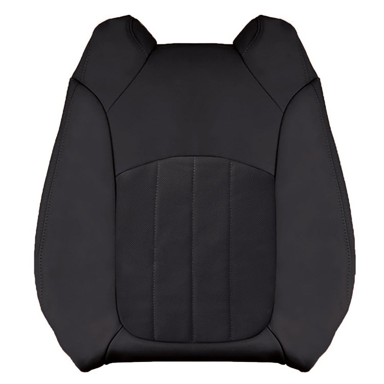 2011-2012 GMC Acadia Denali Front Passenger Top Cover, OEM Material Config. Leather/Vinyl Ebony with GM Micro Perf Inserts for Heated and Cooled Seats and Airbags