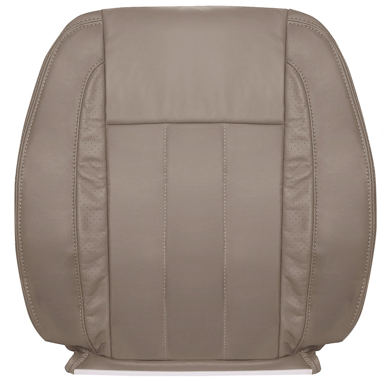 2006-2008 Dodge Ram 1500 Laramie Quad Cab Front Driver Top Cover, Leather/Vinyl - Khaki with Perforation Strips, P2 - Trim Code/Color VLJ3
