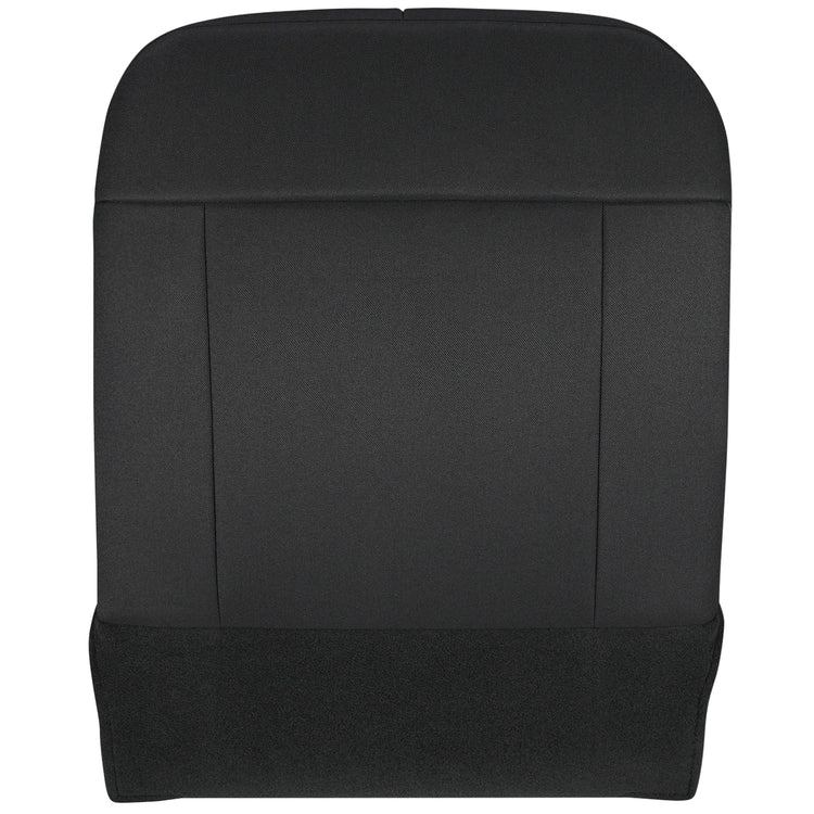 Back view of driver Top in Dark Slate w/ Medium Graystone insert (Trim Code V9V3) for Dodge Ram