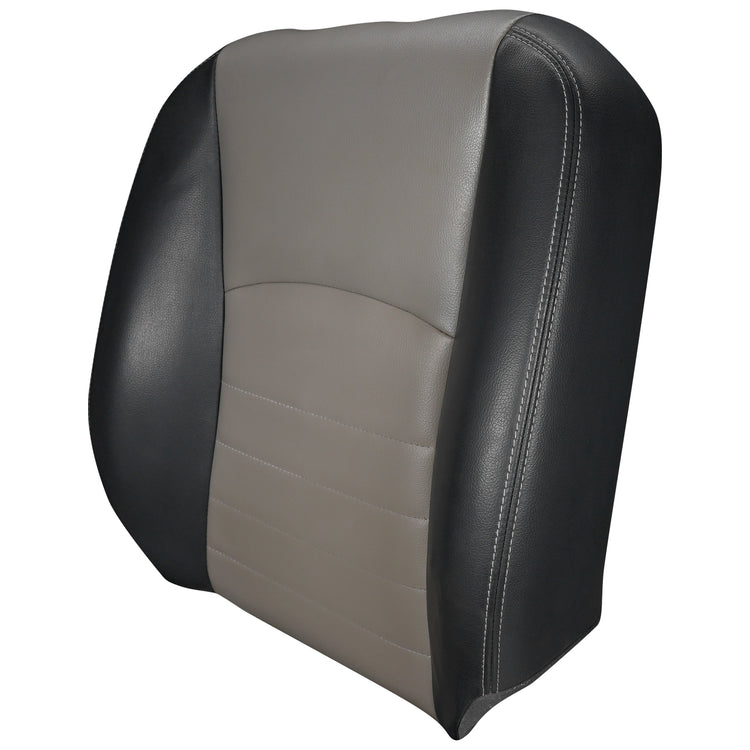 Left Angle of driver Top Cover Dark Slate w/ Medium Graystone inserts (Trim Code TXV3) for Dodge Ram