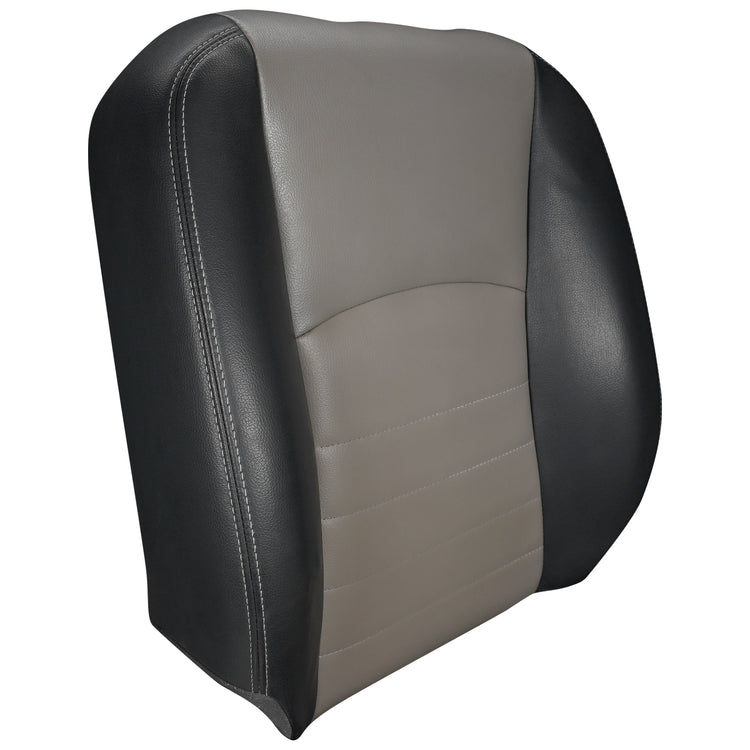 Right Angle of passenger Top Cover Dark Slate w/ Medium Graystone inserts (Trim Code TXV3) for Dodge Ram