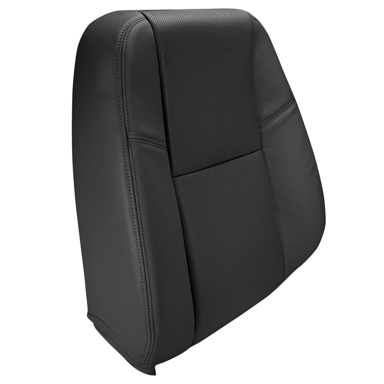 2007 - 2009 Cadillac Escalade ESV Base - Passenger Side Top Cover - Ebony with Perforated Leather Inserts Without A/C