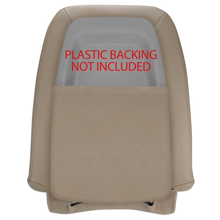 2009 Cadillac Escalade EXT Base - Driver Side Top Cover - Light Cashmere W/ Perforated Leather Inserts - With A/C