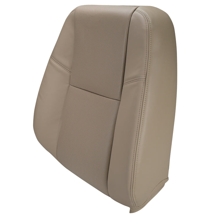 2009 Cadillac Escalade EXT Base - Driver Side Top Cover - Light Cashmere W/ Perforated Leather Inserts - With A/C