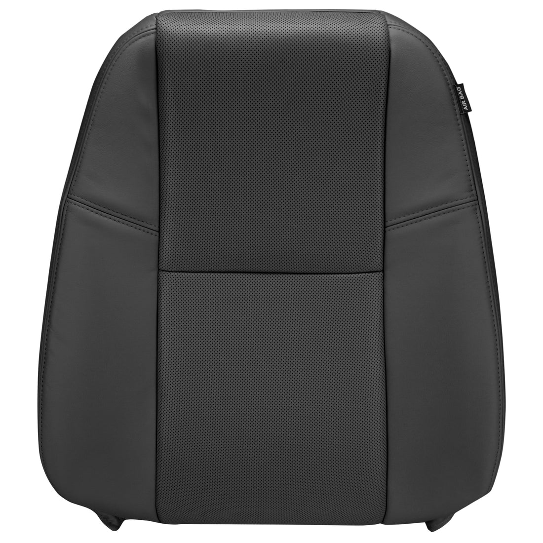 Front view of driver in Ebony for Cadillac Escalade