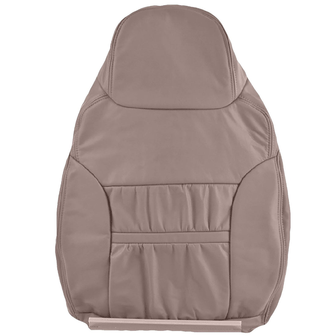 Front view of driver in Medium Parchment for Ford Excursion