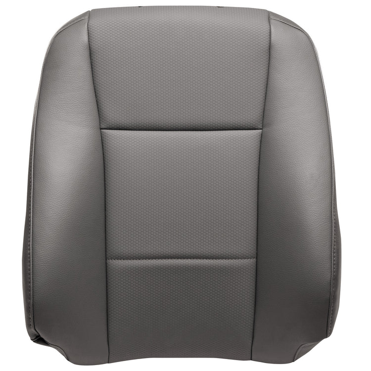 2018 - 2020 Ford F150 XL - Extended Cab - Front Row Passenger Side - Top Seat Cover - Material Config OEM All Vinyl - Medium Earth Gray - Compatible with Side Impact Airbag