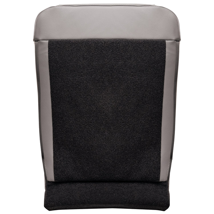 Back view of passenger in Medium Earth Gray for Ford F250