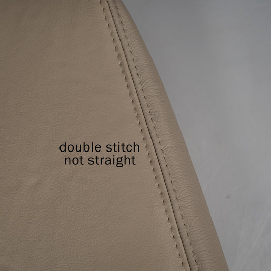 2004 - Ford F150 Lariat Super Crew - Passenger Side Top Cover - Bucket or 40/20/40 Seats - Light Parchment - OEM Material - Leather/Vinyl - CLEARANCE - FINAL SALE