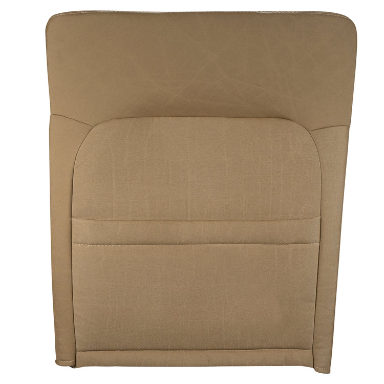 Back view of driver in Dillo Khaki for Ford F150