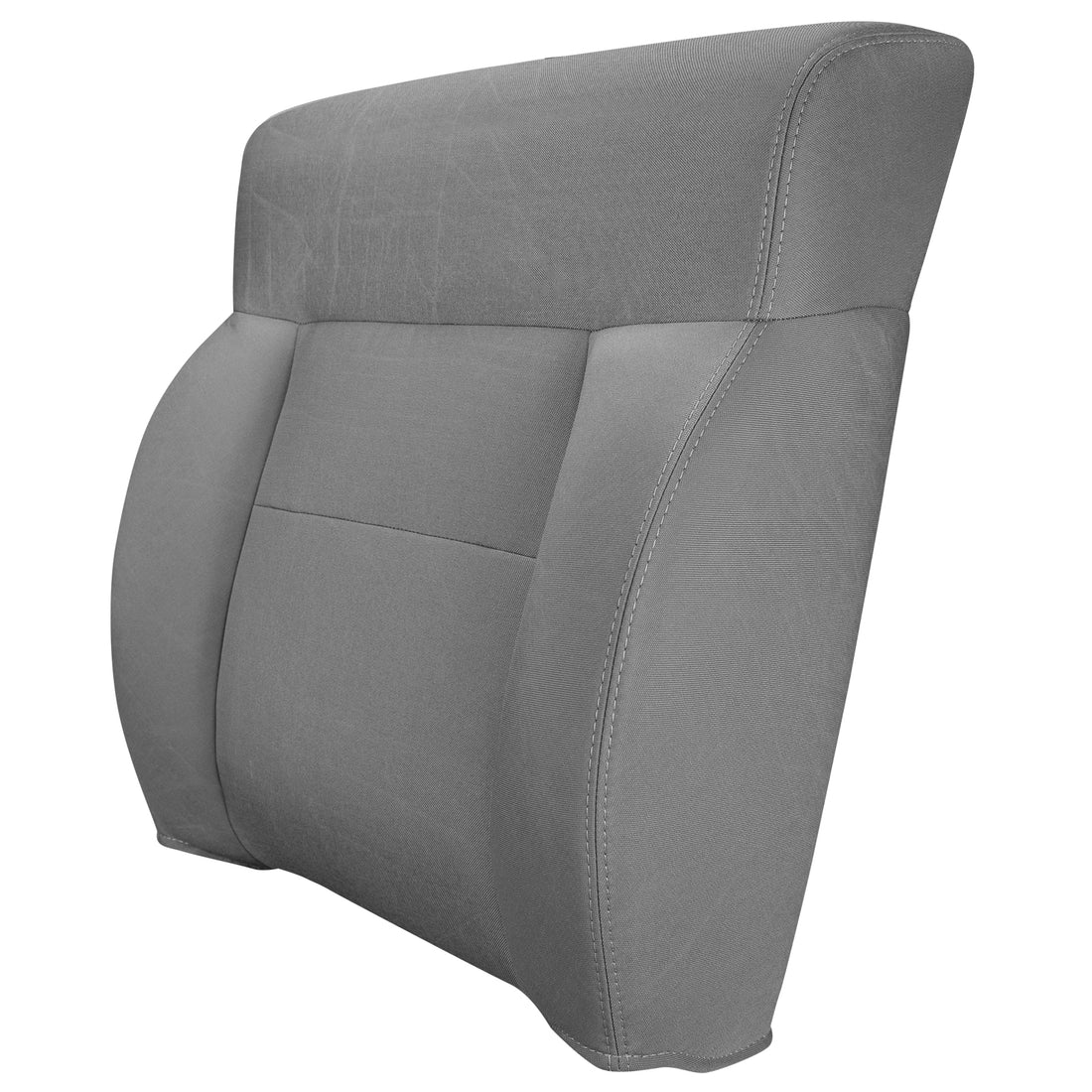 Left angle of driver in Dillo Wolf Gray for Ford F150