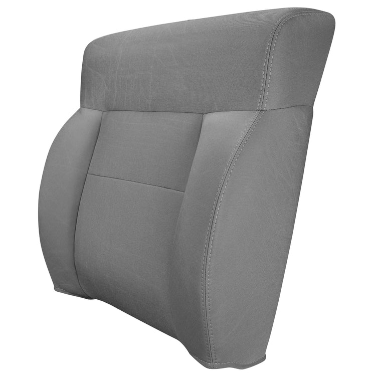 Left angle of driver in Dillo Wolf Gray for Ford F150
