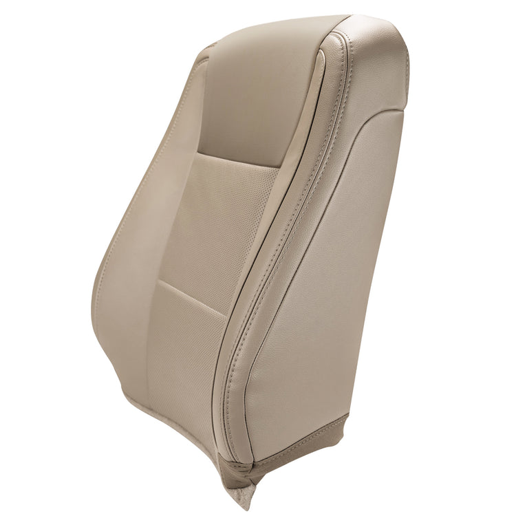 Back view of passenger in Medium Light Camel for Ford F250