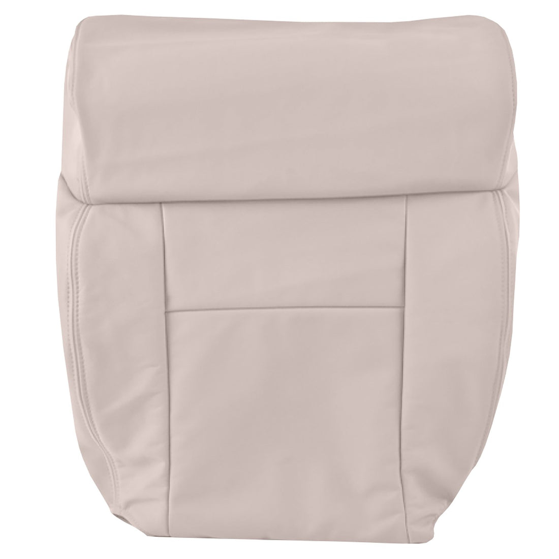 Front view of driver in Light Parchment for Ford F150