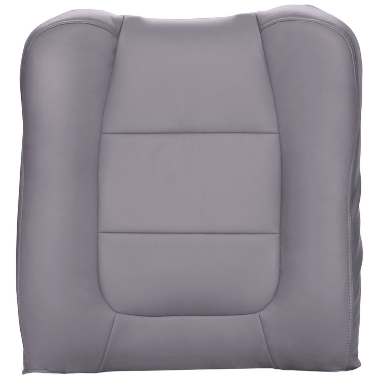 2002 - 2003 Ford F150 Lariat Super Crew - Driver Top Cover Bucket or 60/40 Seat - Medium Graphite - All Vinyl and All Vinyl with Vinyl Pocket and Cut Out for Lever on Back - CLEARANCE - FINAL SALE