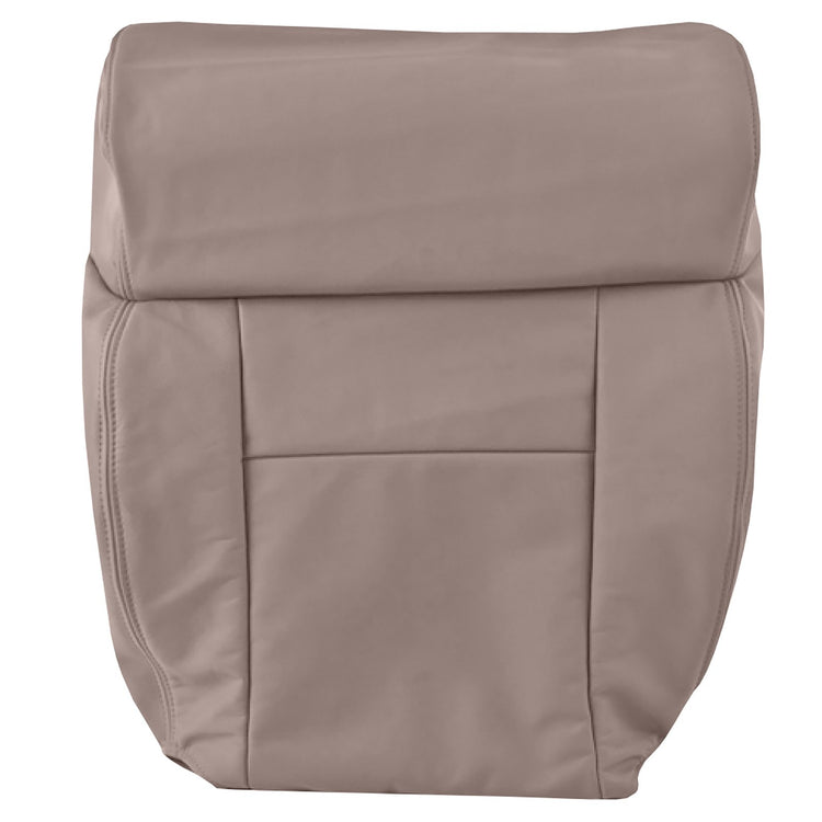 Front view of driver in Medium Pebble for Ford F150