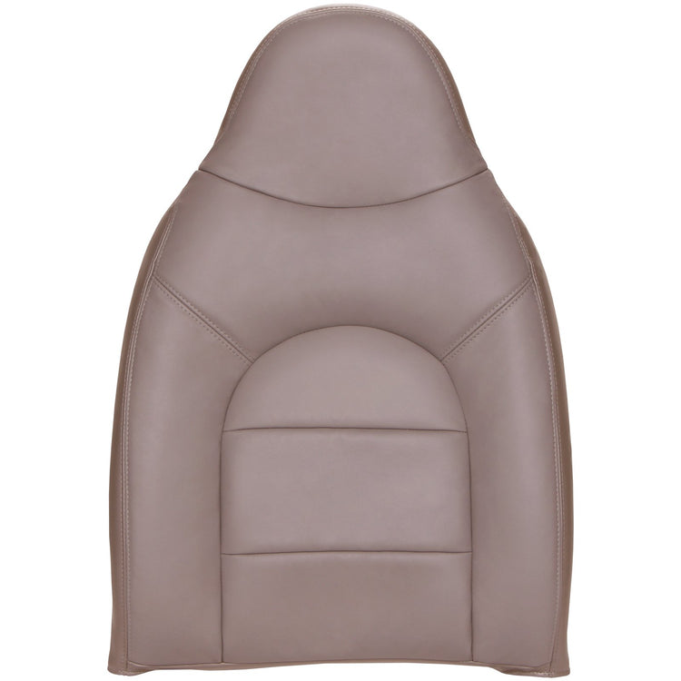 Front view of passenger in Medium Parchment for Ford F250