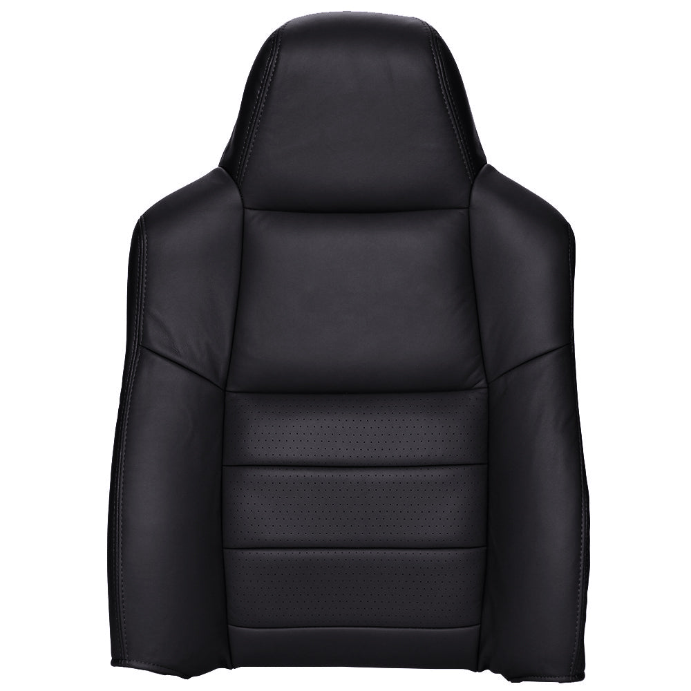 Front view of driver in Ebony for Ford F250