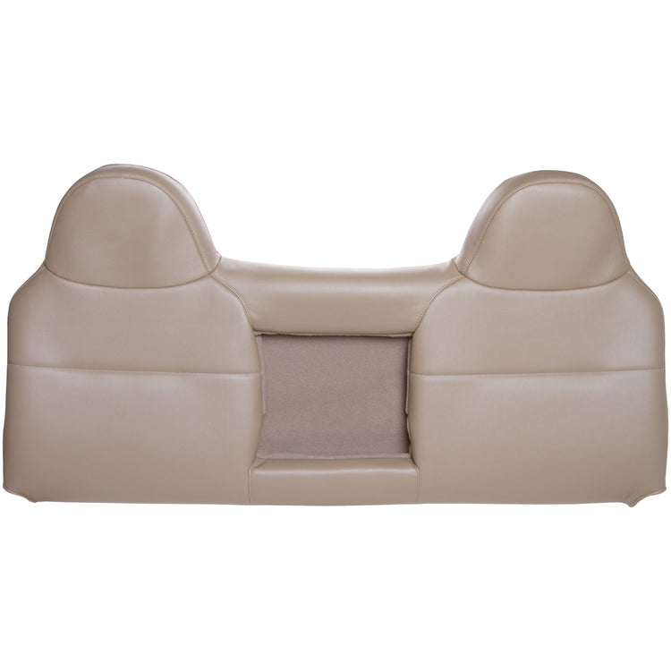Front view of seat cover in Medium Camel for Ford F250