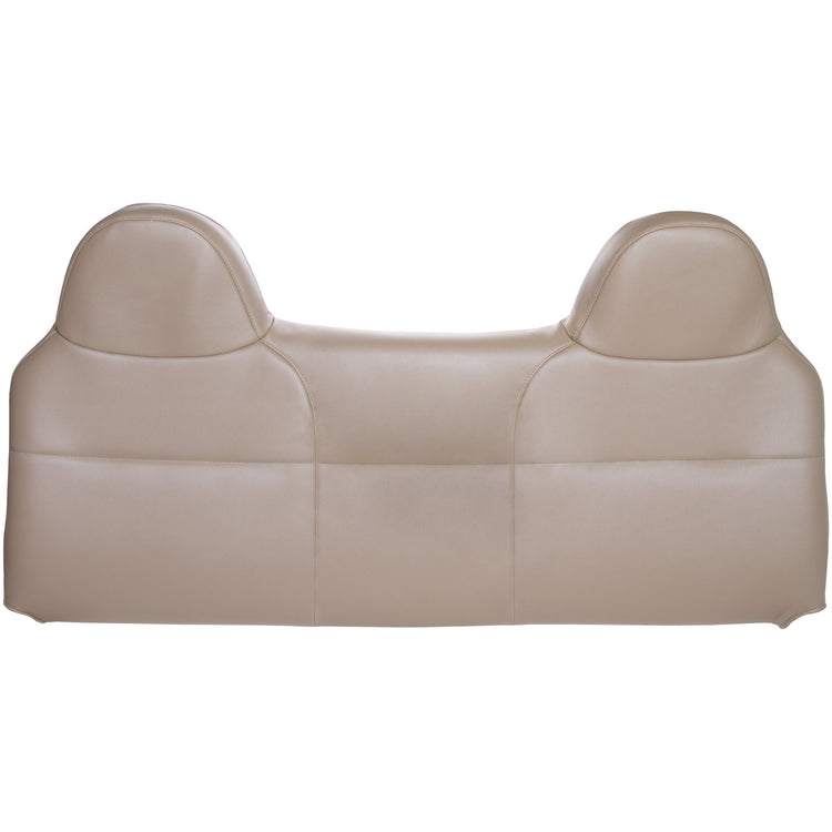Front view of seat cover in Medium Camel for Ford F250