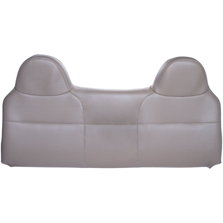 Front view of seat cover in Medium Dark Stone for Ford F250
