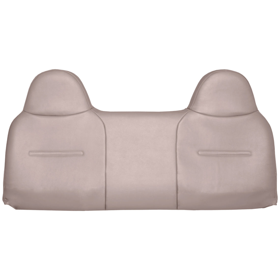 Front view of passenger in Medium Parchment for Ford F250