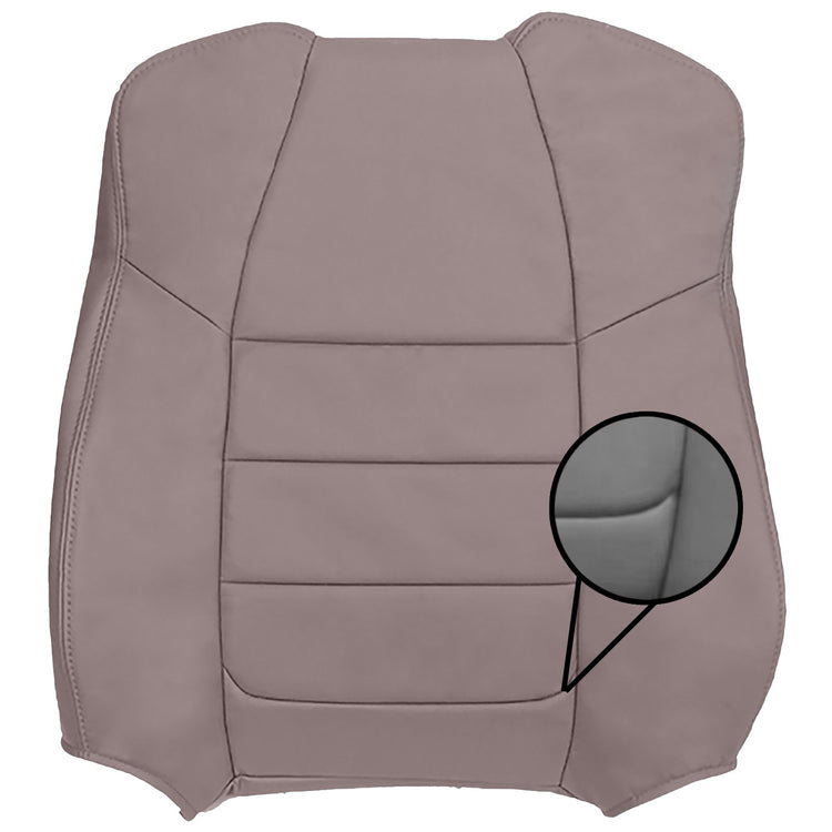 Alternate angle of driver in Medium Parchment for Ford F250