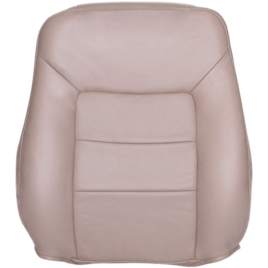 Front view of driver in Medium Parchment for Ford Expedition