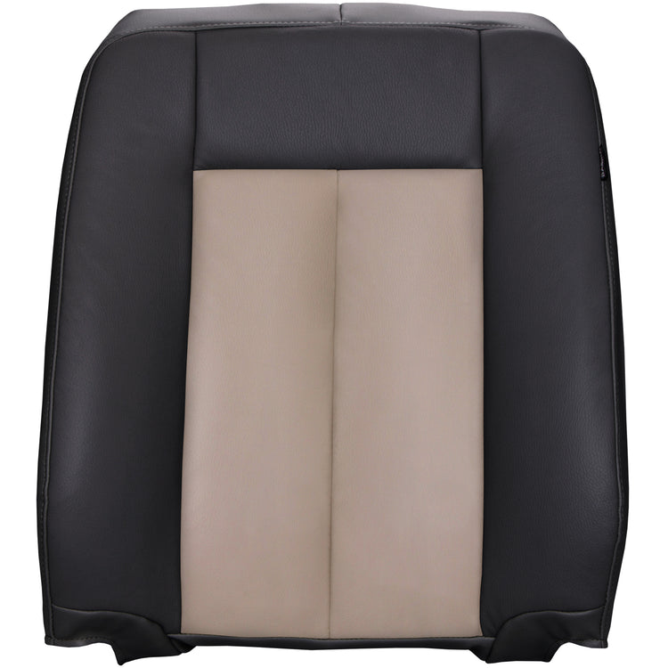 Front view of driver in Charcoal Black w/ Camel Insert for Ford Expedition