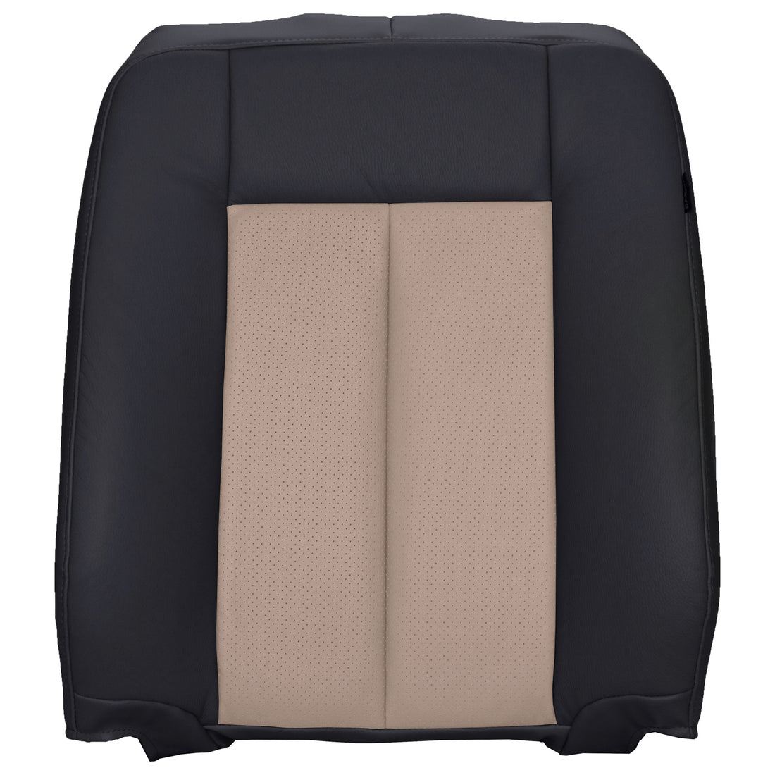Front view of driver in Charcoal Black w/ Camel Insert for Ford Expedition
