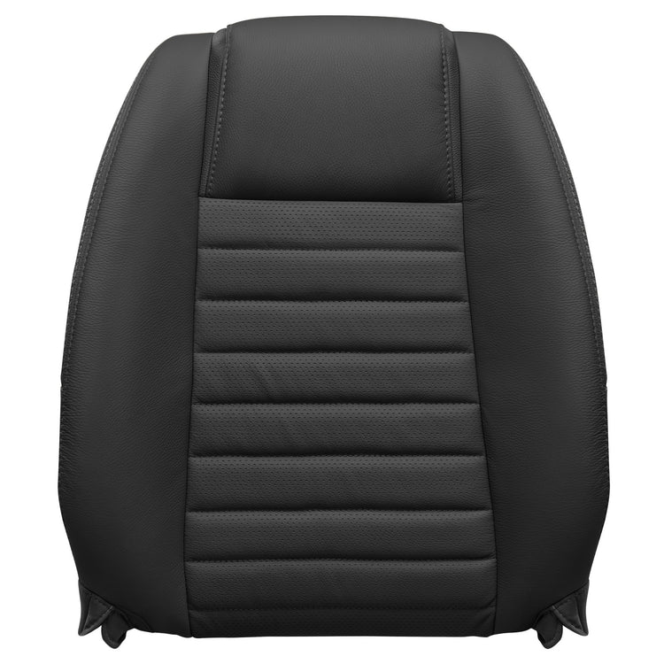Front view of passenger in Charcoal Black for Ford Mustang