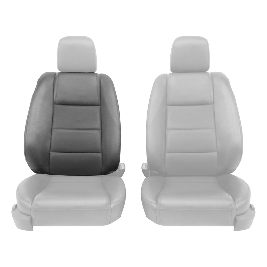 Front view of passenger in Camel for Ford Mustang