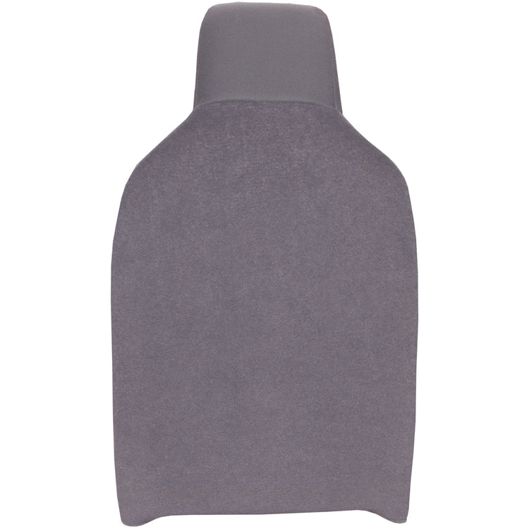 2009 - 2014 Ford Econoline E250 - Front Bucket Seat - Driver Side Top Cover - Medium Flint Premium Cloth - Mortar with Calvin Center Insert (Grain/Texture)