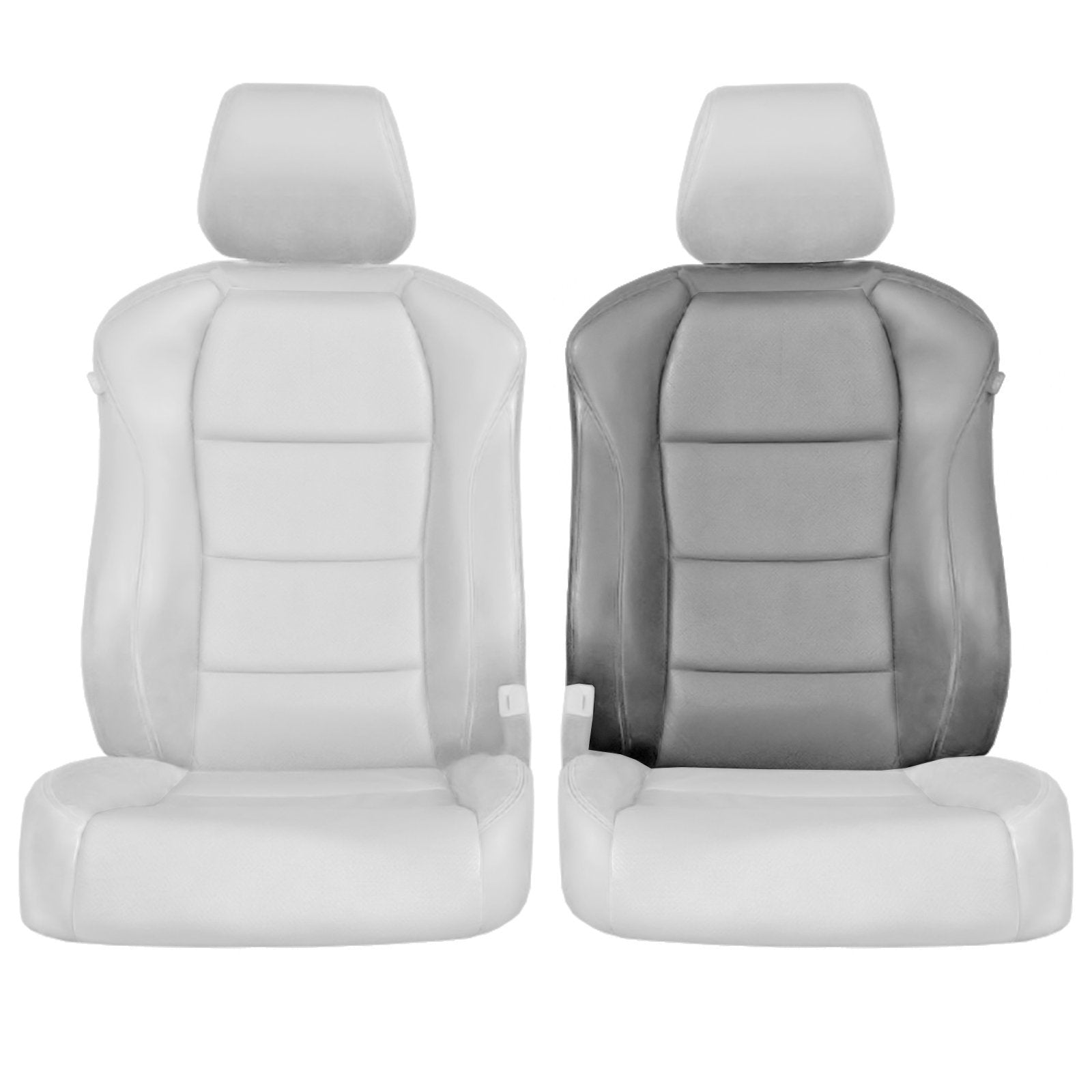 For 2011 Honda CRV Passenger Bottom Replacement Leather Seat Cover Gray For 2011 Honda CRV Passenger Bottom Replacement Leather Seat Cover Gray