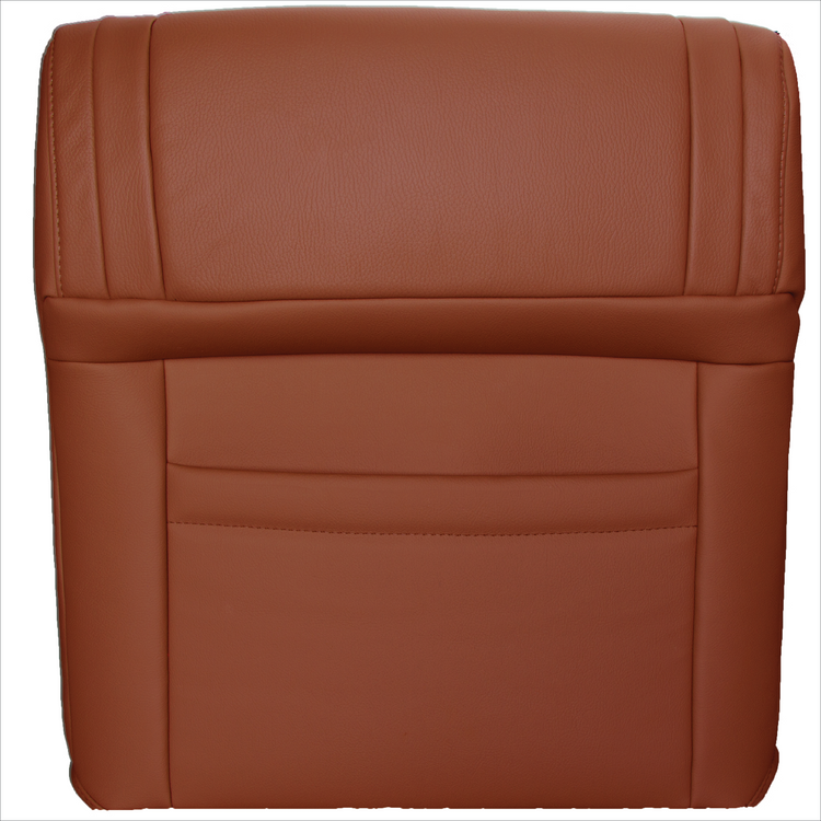 2007 - 2013 Toyota Tundra Passenger Side Top Cover - Red Rock - Leather/Vinyl - P1 (with Extra Seam)