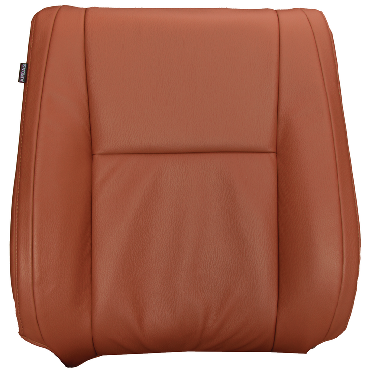 2007 - 2013 Toyota Tundra Passenger Side Top Cover - Red Rock - Leather/Vinyl - P1 (with Extra Seam)