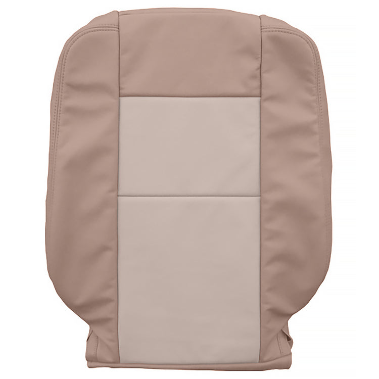 2006 - 2008 Ford Explorer Limited - Driver Side Top Cover with Side Impact Airbag - Two Tone Camel with Sand - Leather/Vinyl