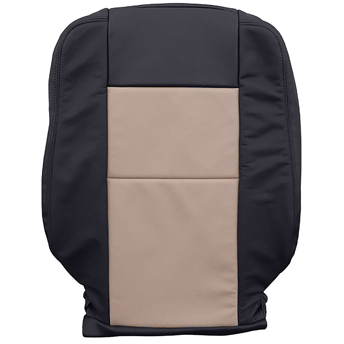 Front view of passenger in Charcoal Black w/ Camel Insert for Ford Explorer