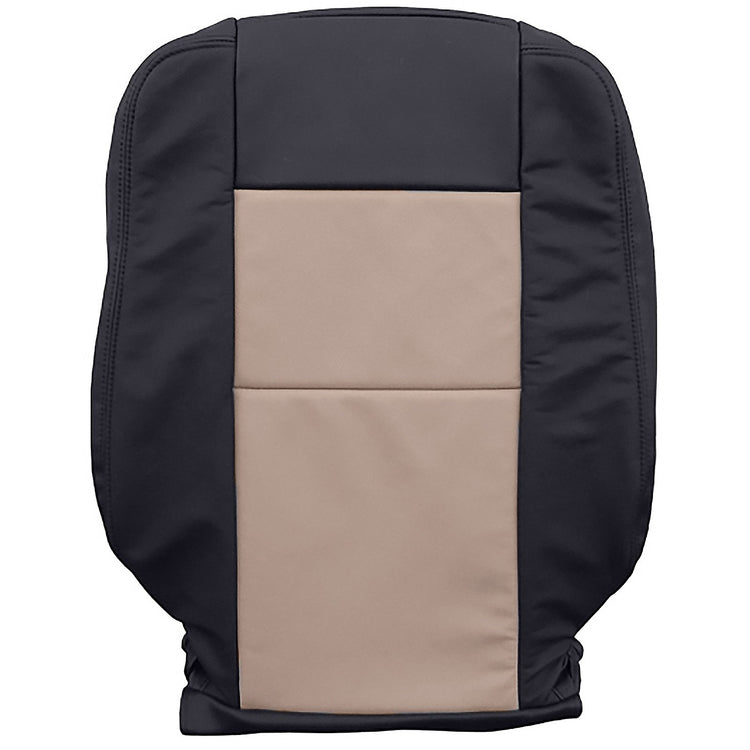 Front view of passenger in Charcoal Black w/ Camel Insert for Ford Explorer